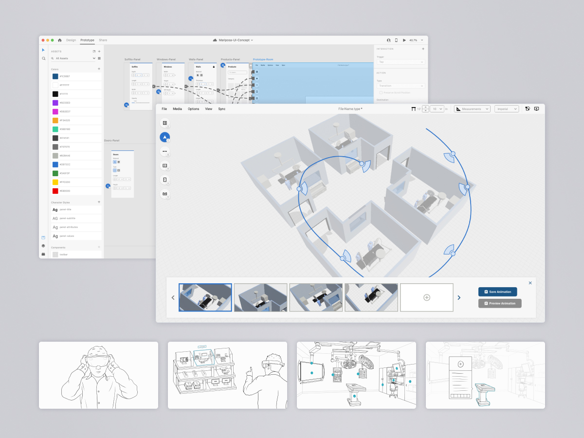 Stryker ByDesign AR and Web App